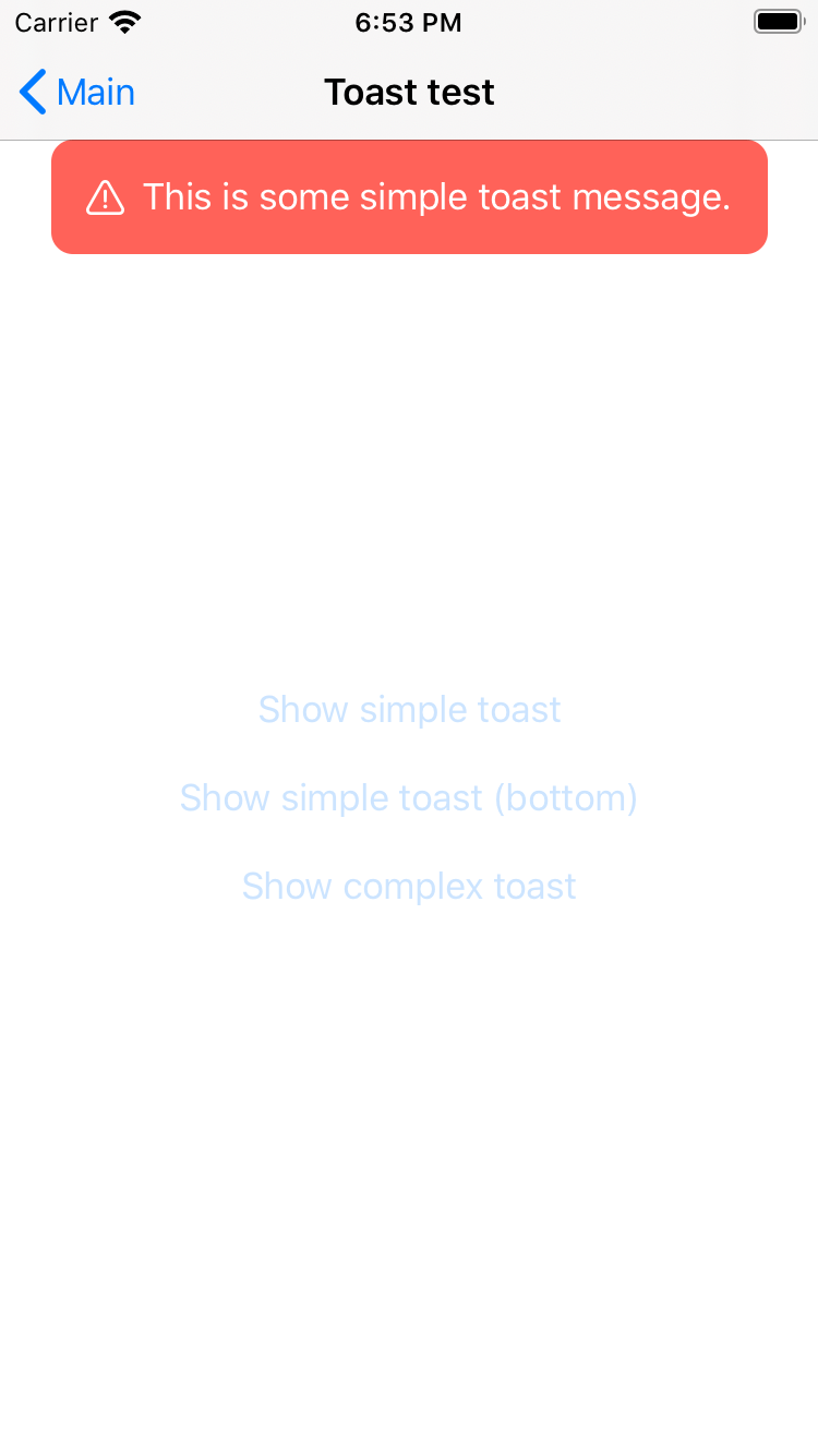 A simple and lightweight Toast for SwiftUI