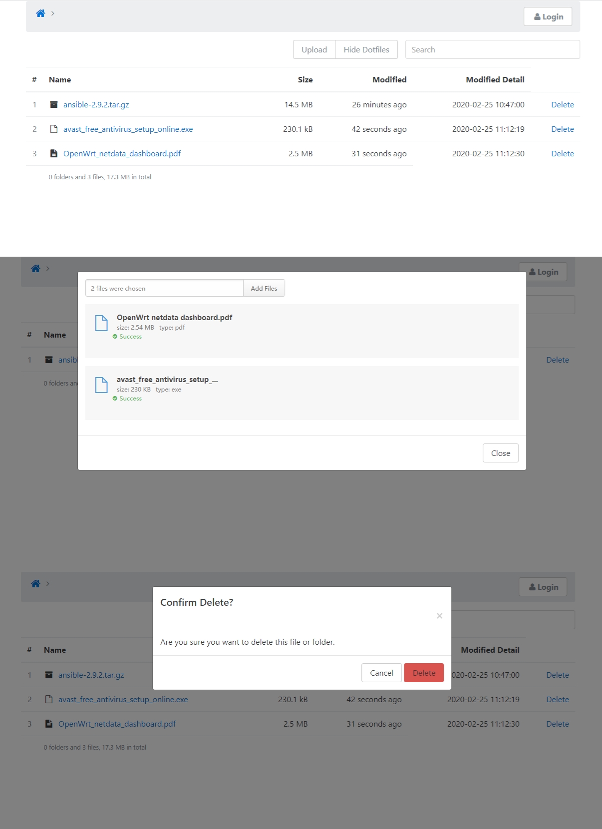 GitHub scenerycm/flaskfileServer A flask file server.