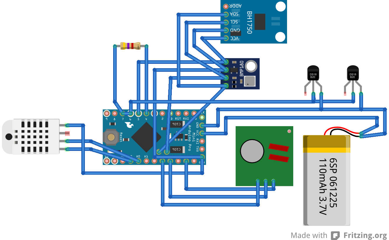 Power Bank Sensor Node
