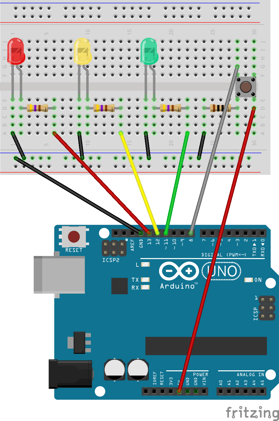 Led Ampel Schaltplan