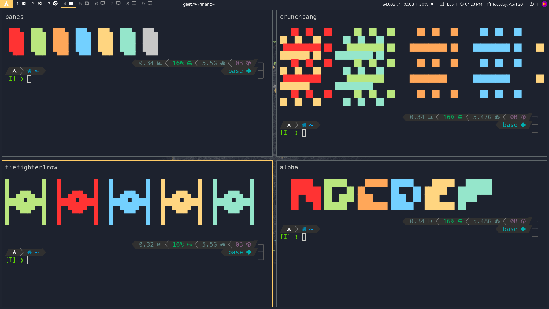 GitHub Thomashighbaugh/colorscripts Shell Color Script Management
