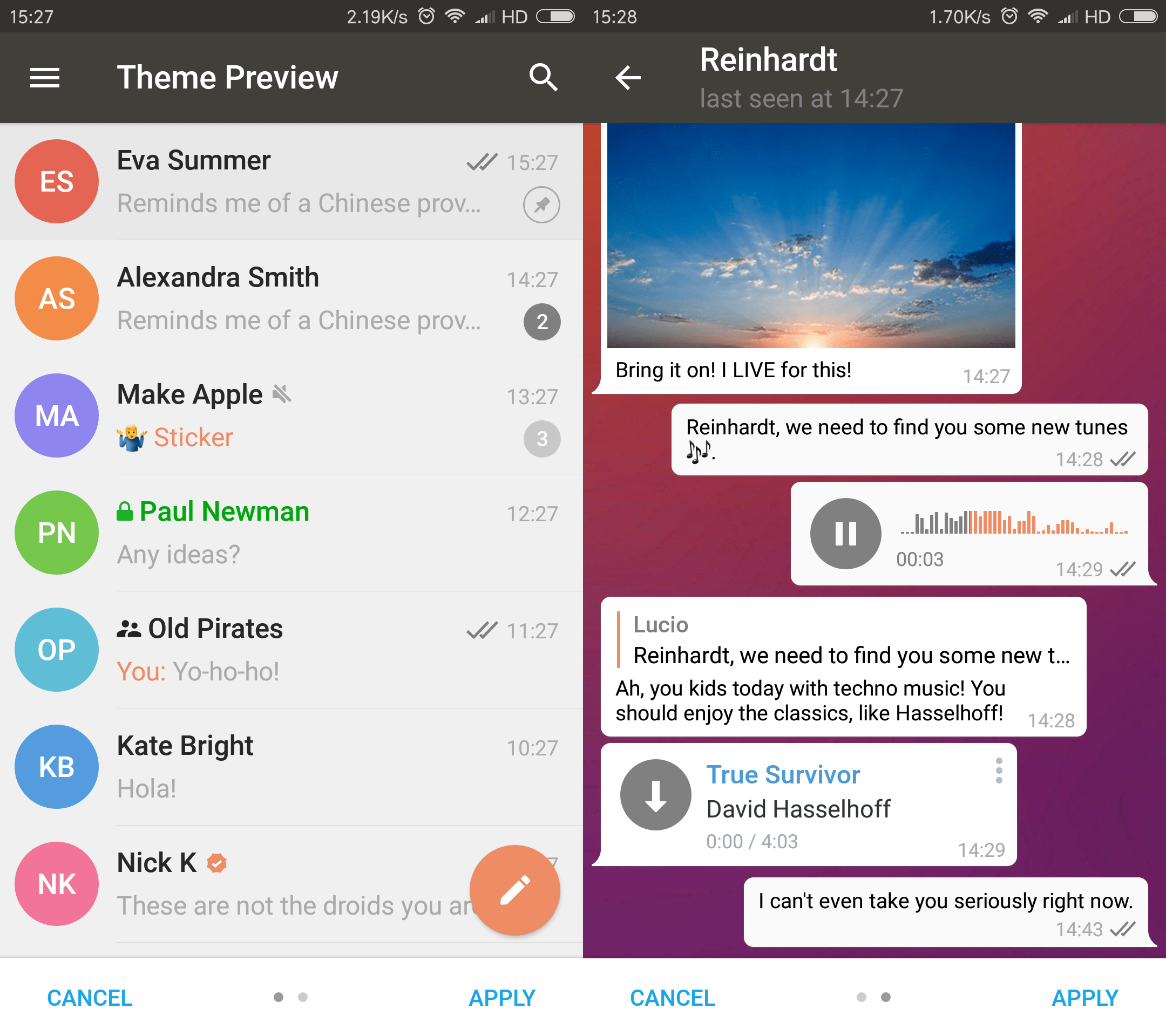 GitHub shensven/ubuntutelegramandroidtheme 🎨 A Telegram android