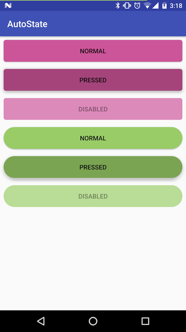 GitHub simonedstromsi/AutoStatesAndroid Attempt at making views