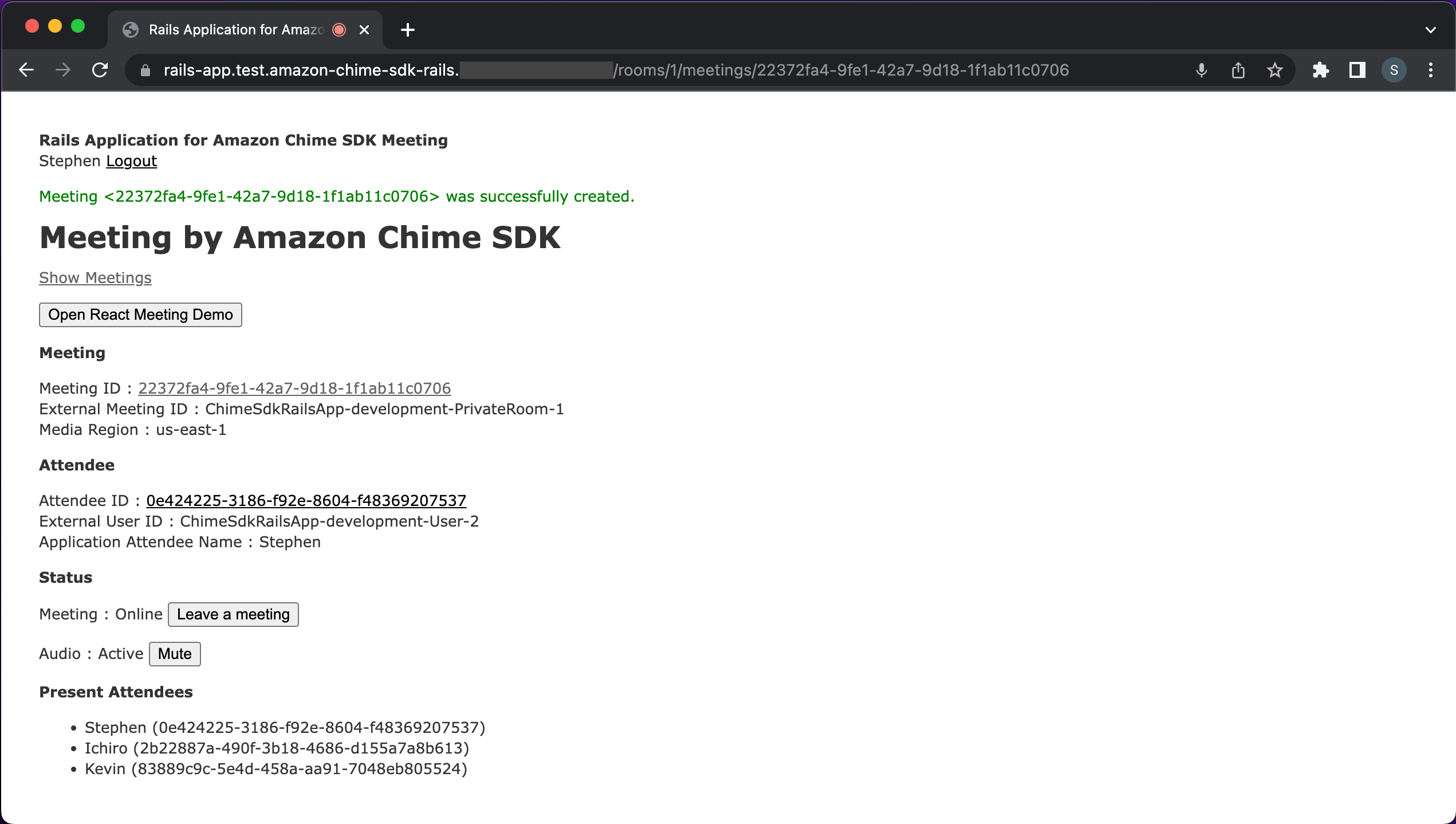GitHub simukappu/amazonchimesdkrails Serverside implementation