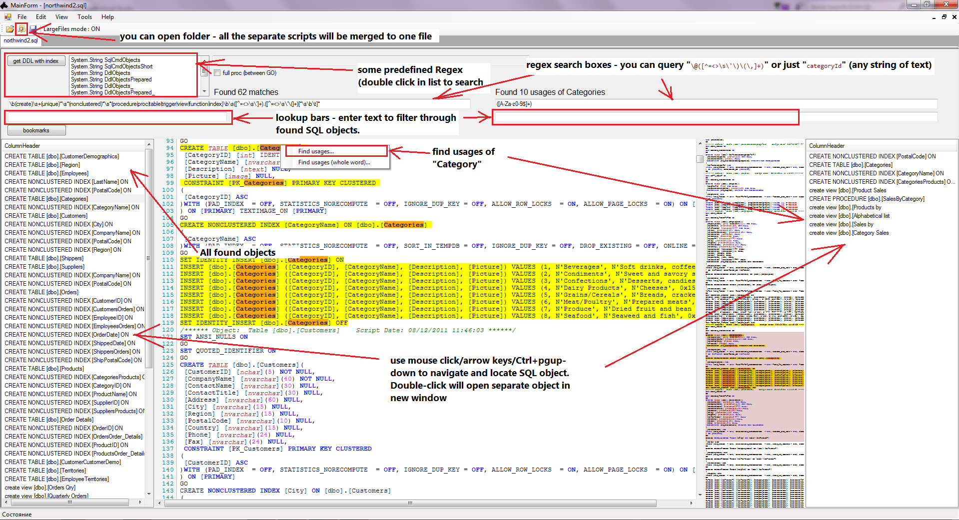 SQL Object Dependencies with Simple RegEx and Some Algo Magic CodeProject