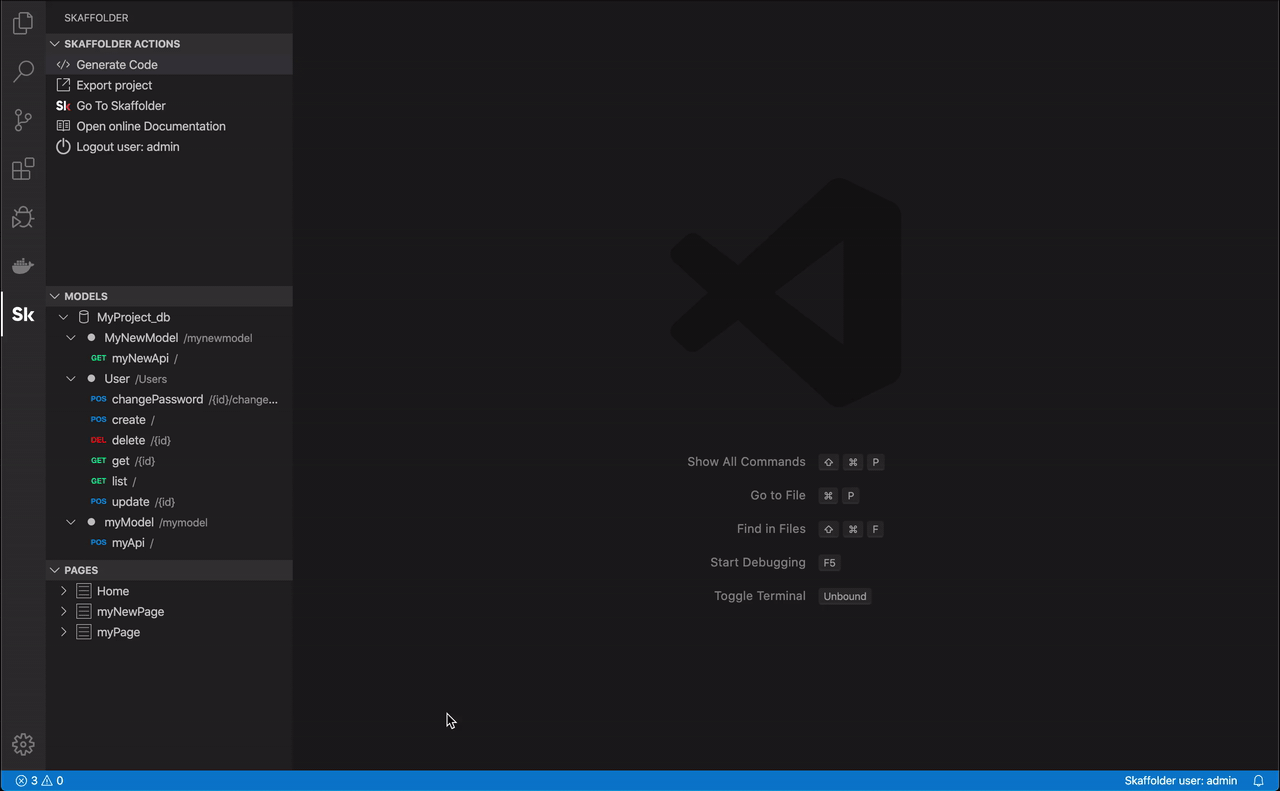 GitHub skaffolder/skaffoldervscodeextension This VSCode Extension