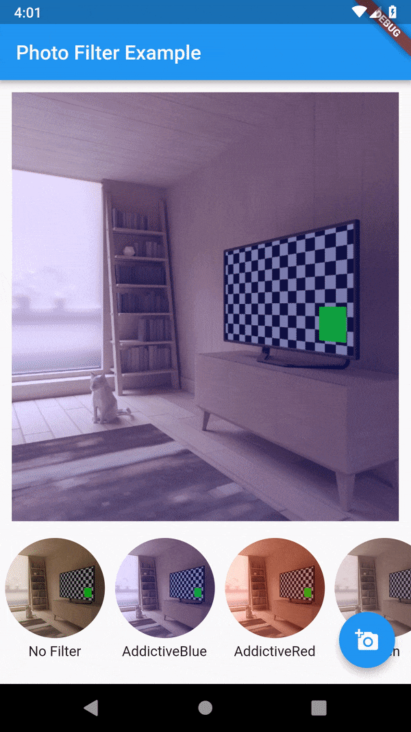 Photo Filters package for flutter