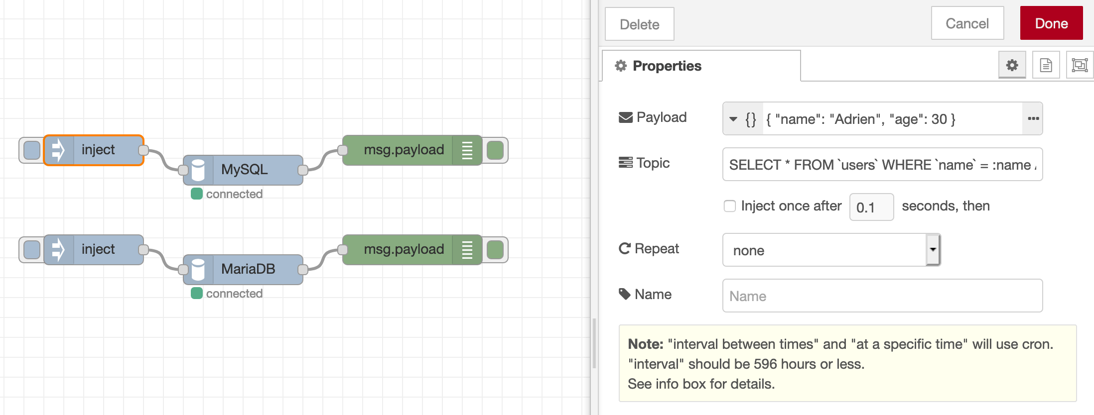 GitHub stackheroio/noderedcontribstackheromysql NodeRED node