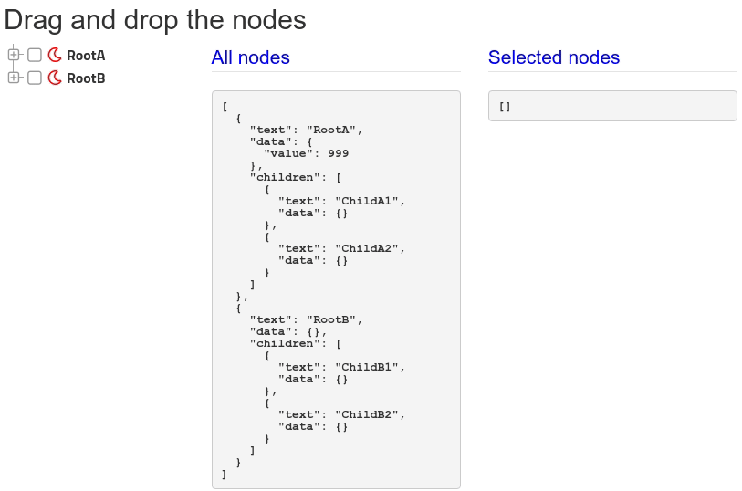 GitHub stla/jsTreeR A wrapper of the jQuery plugin `jsTree`.