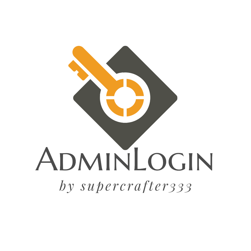 AdminLogin v1.1.0 by supercrafter333