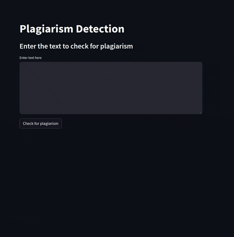 GitHub ruchaBande/plagiarismDetection