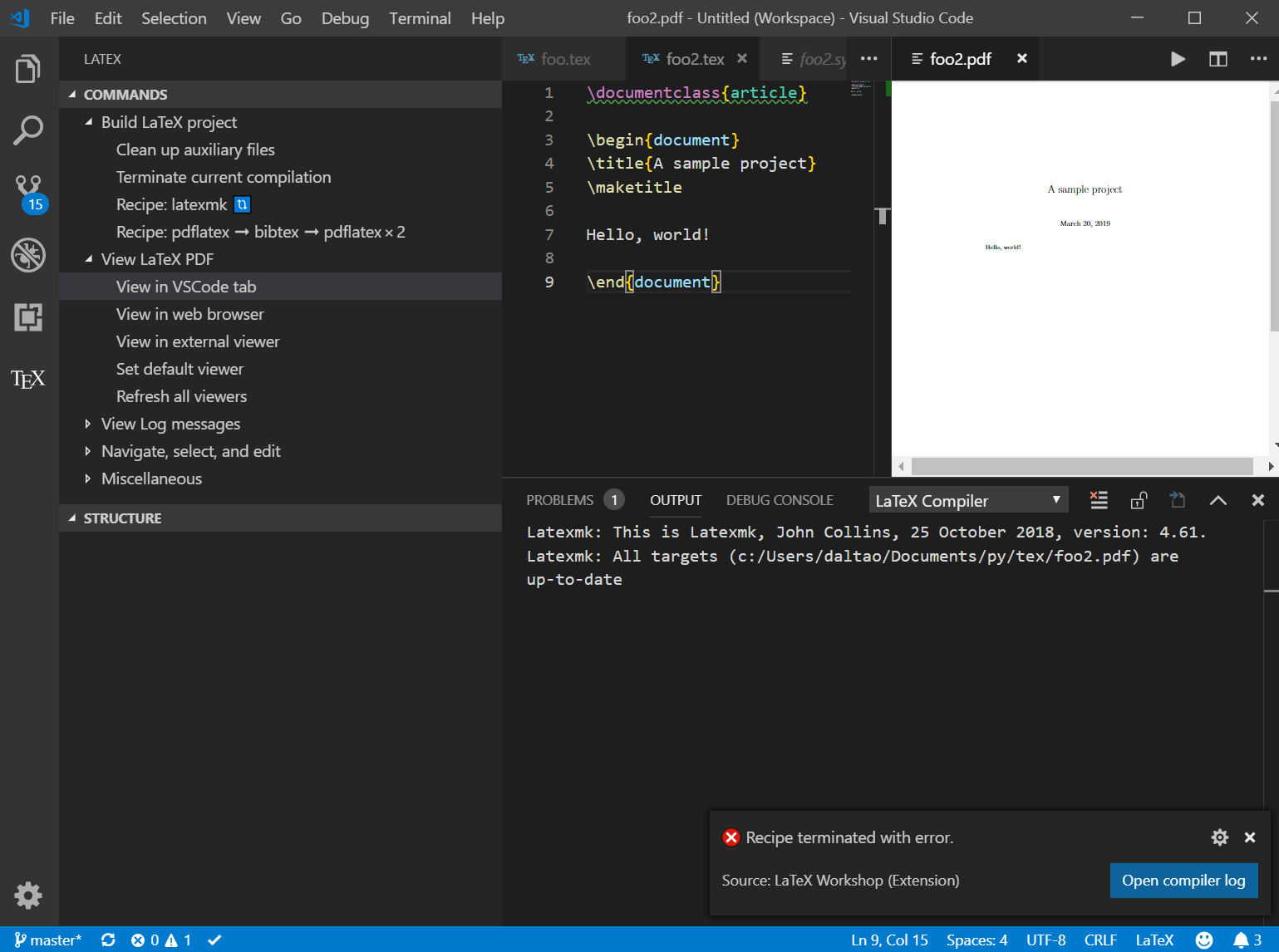 Vscode Daltao's blog!