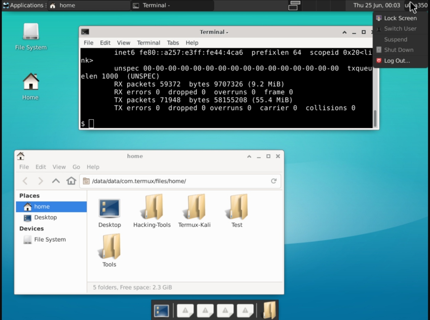 GitHub techpanther22/TermuxDesktop Graphical User Interface for Termux