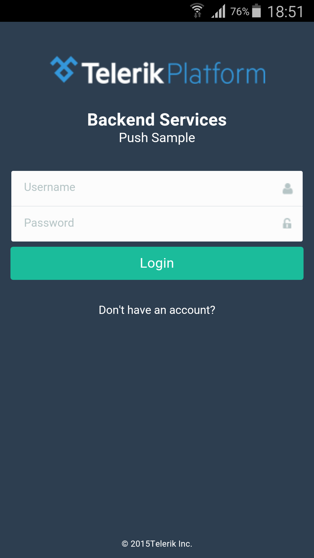 Advanced Push Notifications Sample App for PhoneGap/Cordova Telerik
