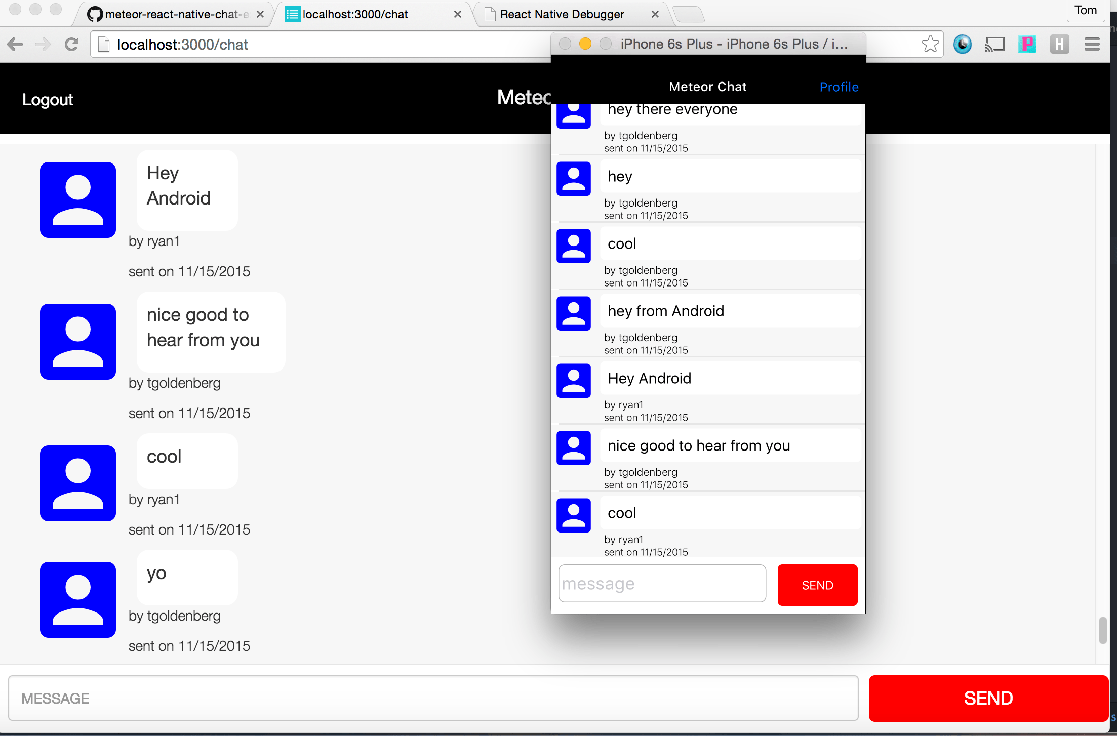 GitHub tgoldenberg/meteorreactnativechatexample