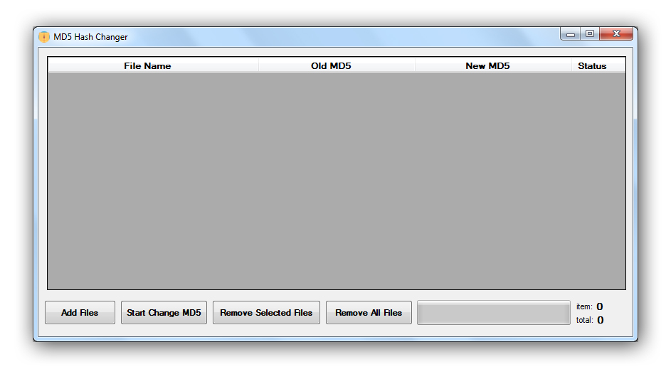 GitHub mcnaveen/MD5HashChanger This Programs helps to Change MD5