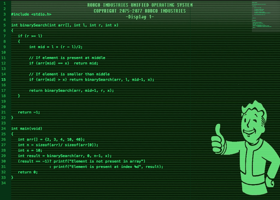 GitHub theycallmemac/pipboysyntax A theme to emulate the pip boy