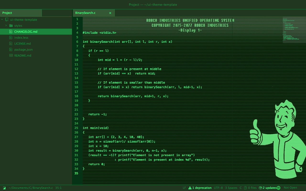 GitHub theycallmemac/pipboyui A ui theme to emulate the pipboy in