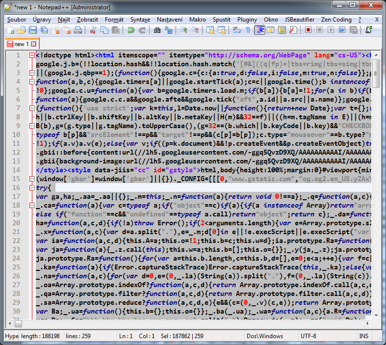 GitHub tomFlidr/NotepadHTMLJSFormaterPlugin Notepad++ HTML JS