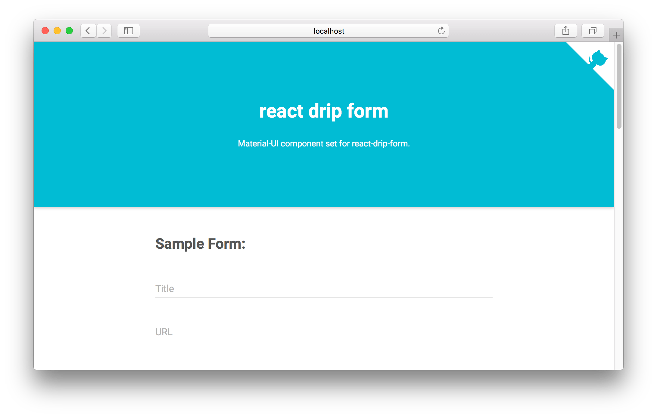 React Drip Form Material Ui