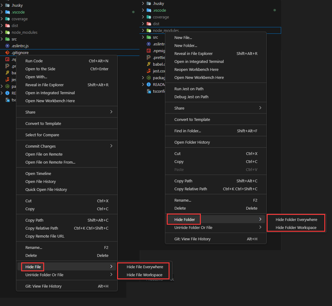 GitHub tylim88/VSCodeFolderHIde VS Code shortcut to hide and