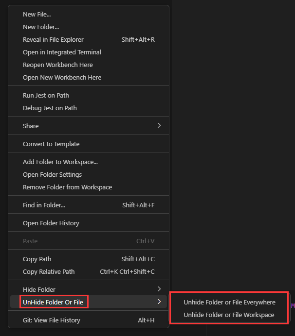 GitHub tylim88/VSCodeFolderHIde VS Code shortcut to hide and