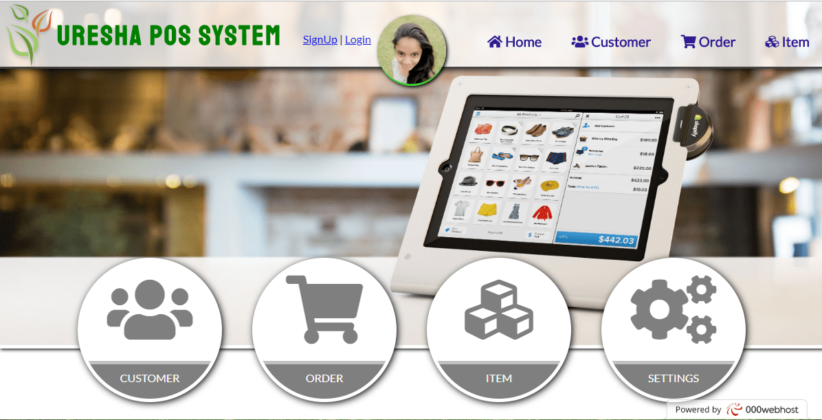 GitHub ureshaL/CSSHTMLPointOfSaleSystem Use only css and html
