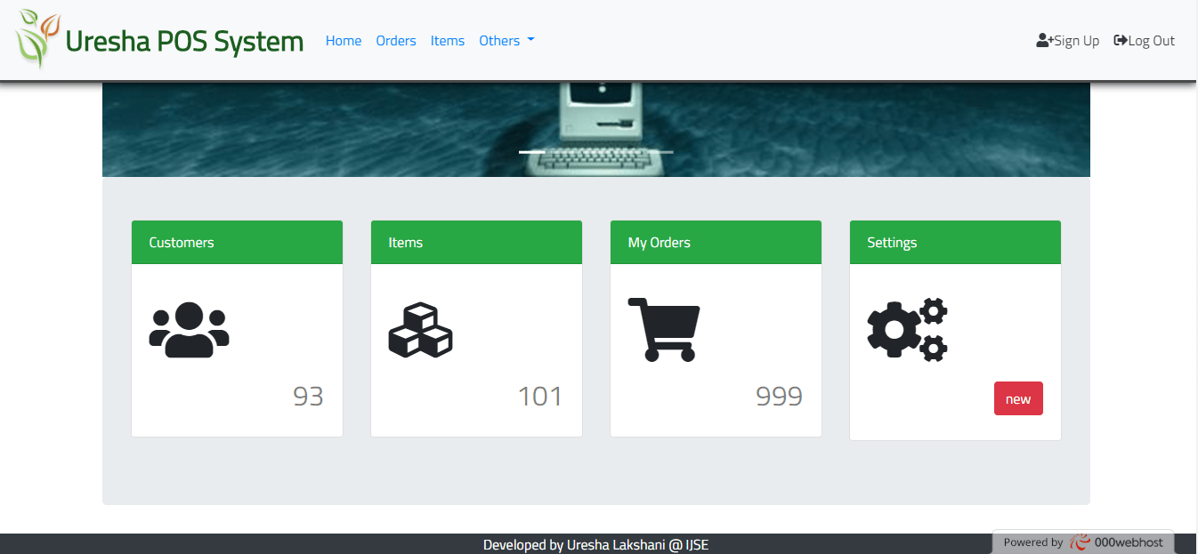 GitHub ureshaL/PointOfSaleSystemBootstrap