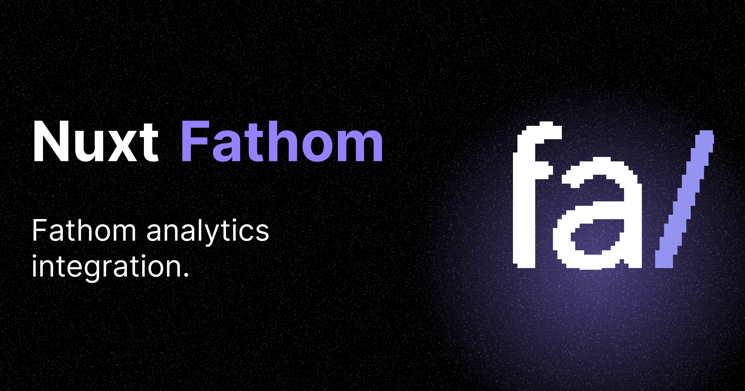 Fathomanalytics · Nuxt Modules