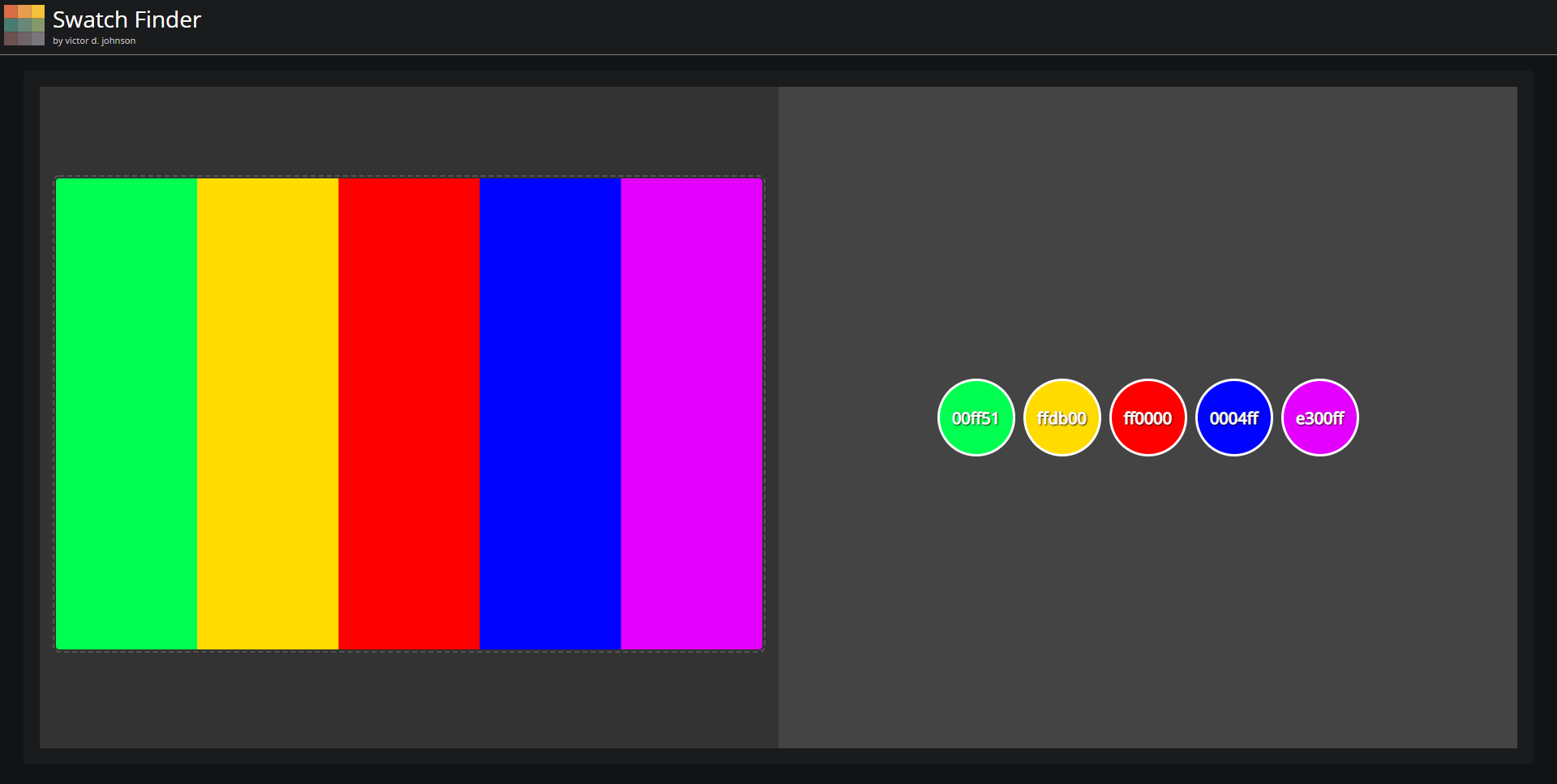 GitHub victoriousj/javascriptswatchfinder Find the prominent