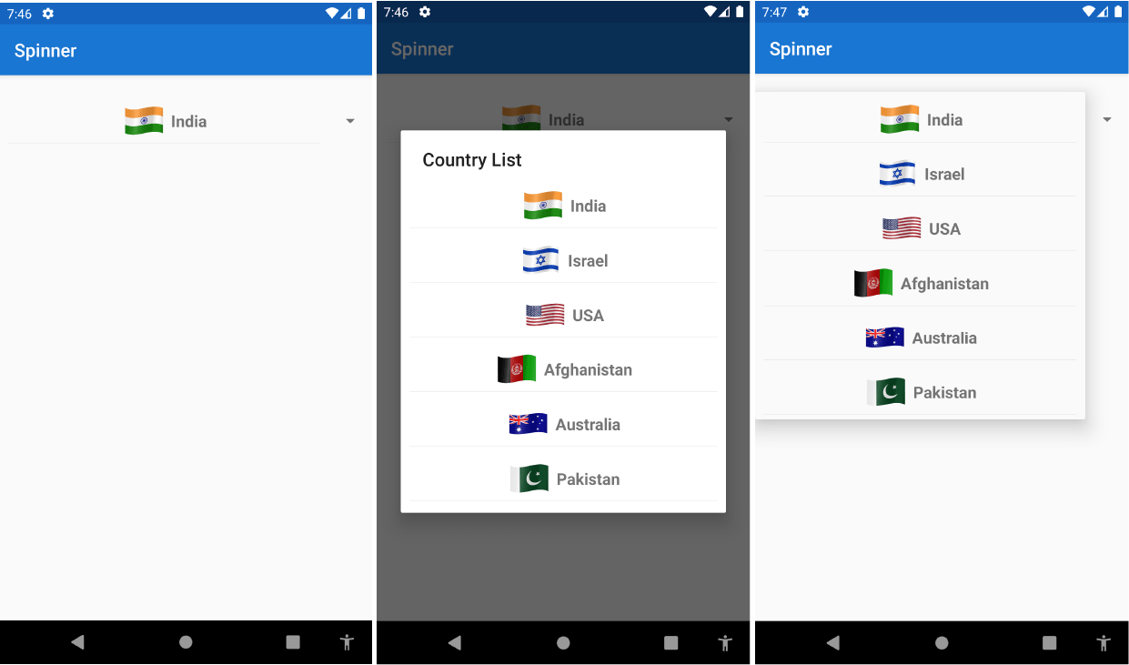 GitHub vimalcvs/CustomSpinnerExample 😎Custom Spinner Tutorial With