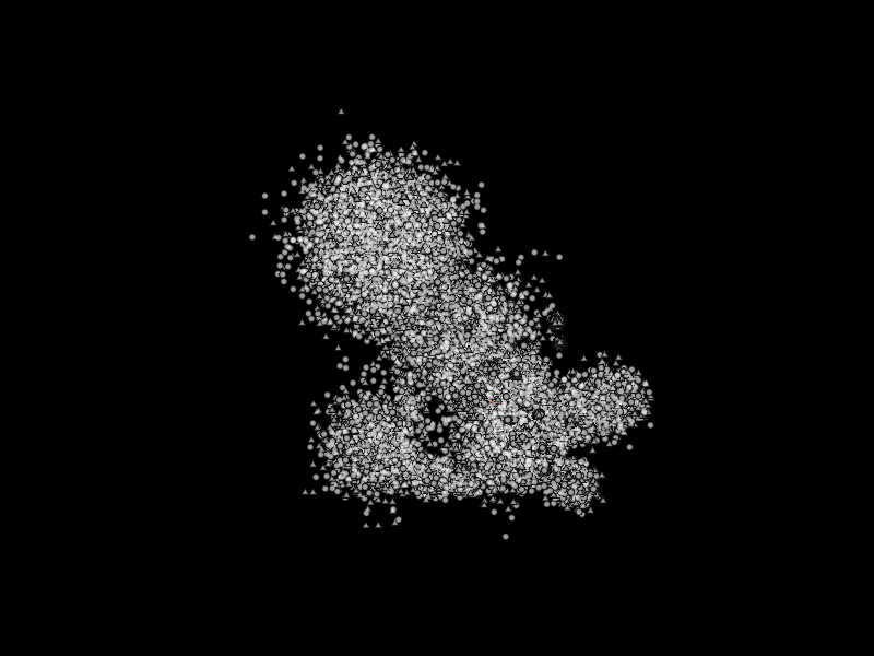 Create a Point Cloud — VisPy