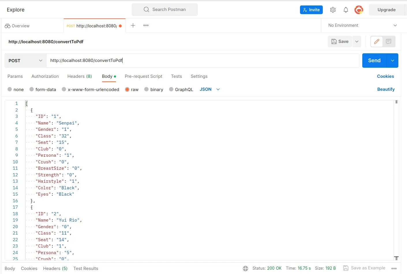 whywhytechnova How to convert JSON to PDF using iText library