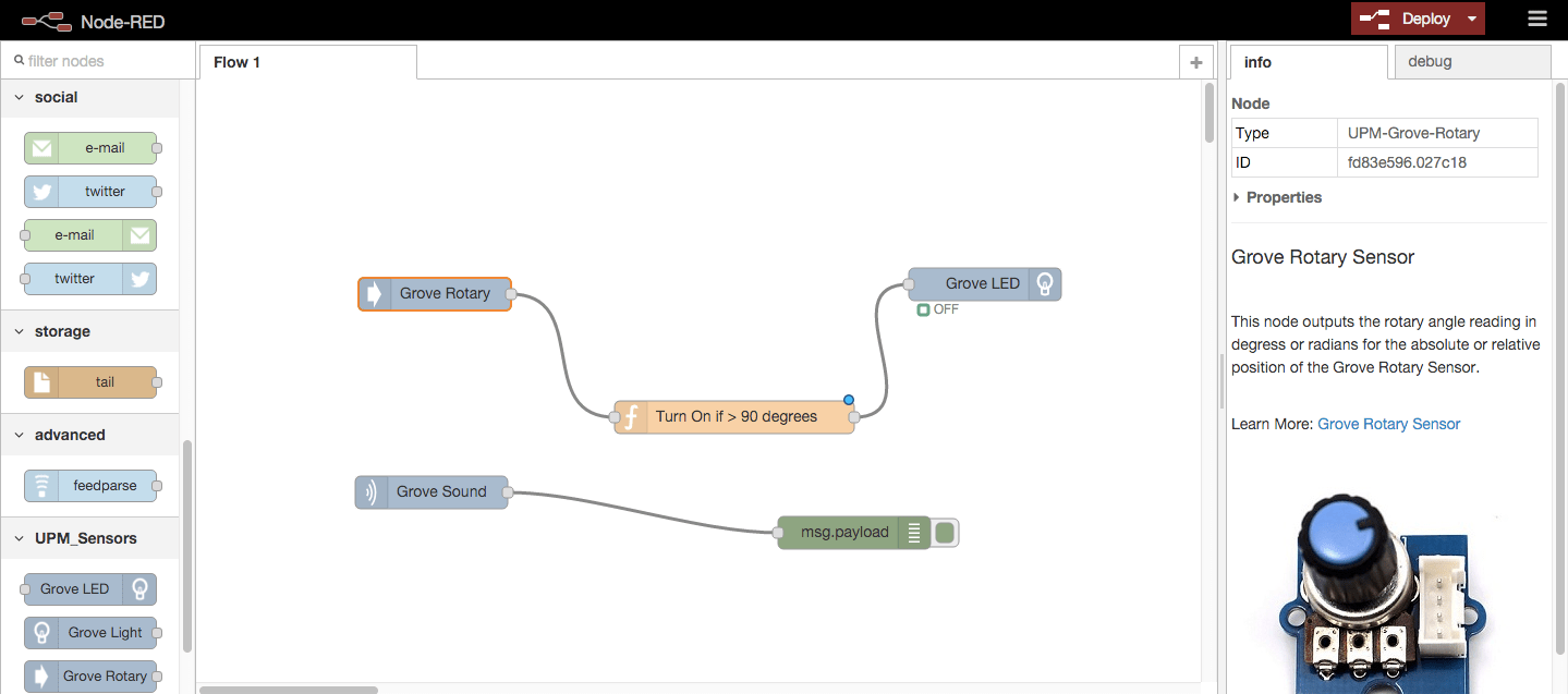 noderedcontribupm NodeRED