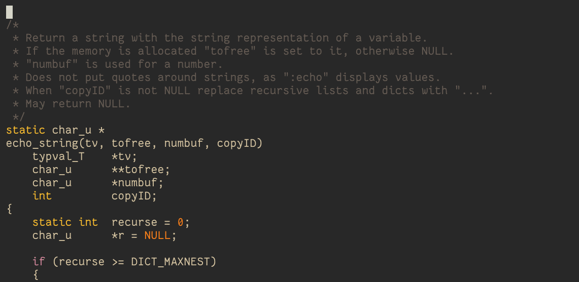 GitHub wellle/context.vim Vim plugin that shows the context of the currently visible buffer