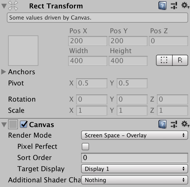 Unity Canvas 自适应探究