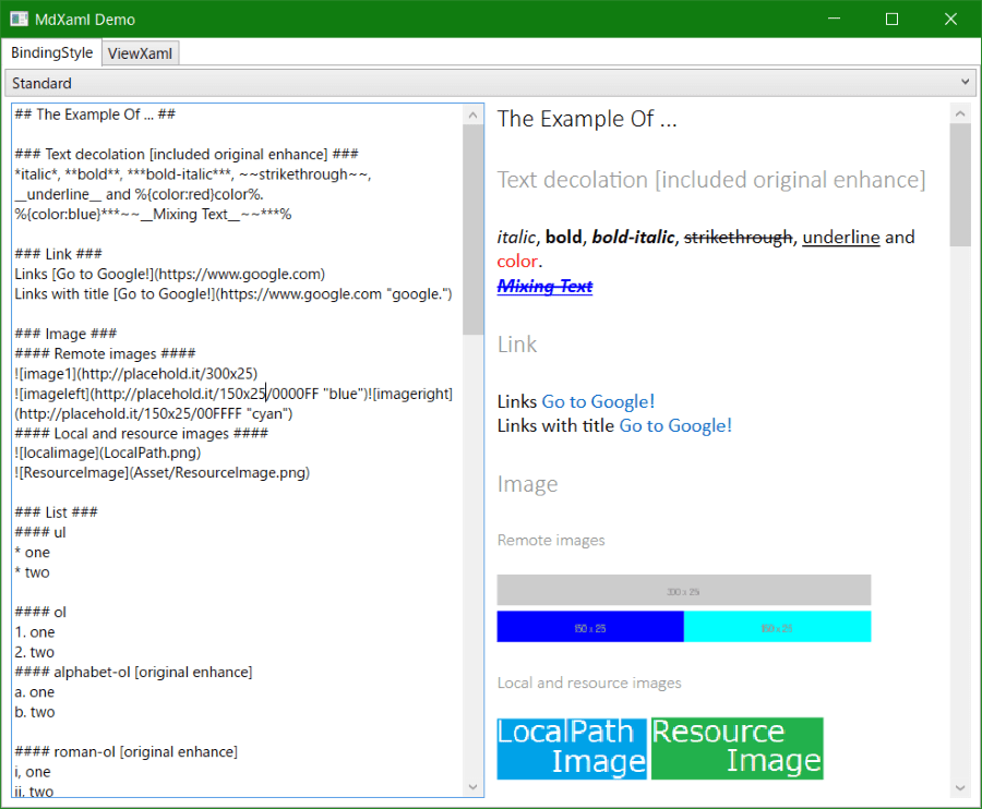 NuGet Gallery | MdXaml 1.27.0