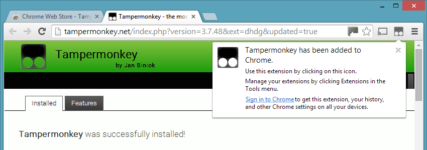 Tampermonkey for Chrome · Wiki