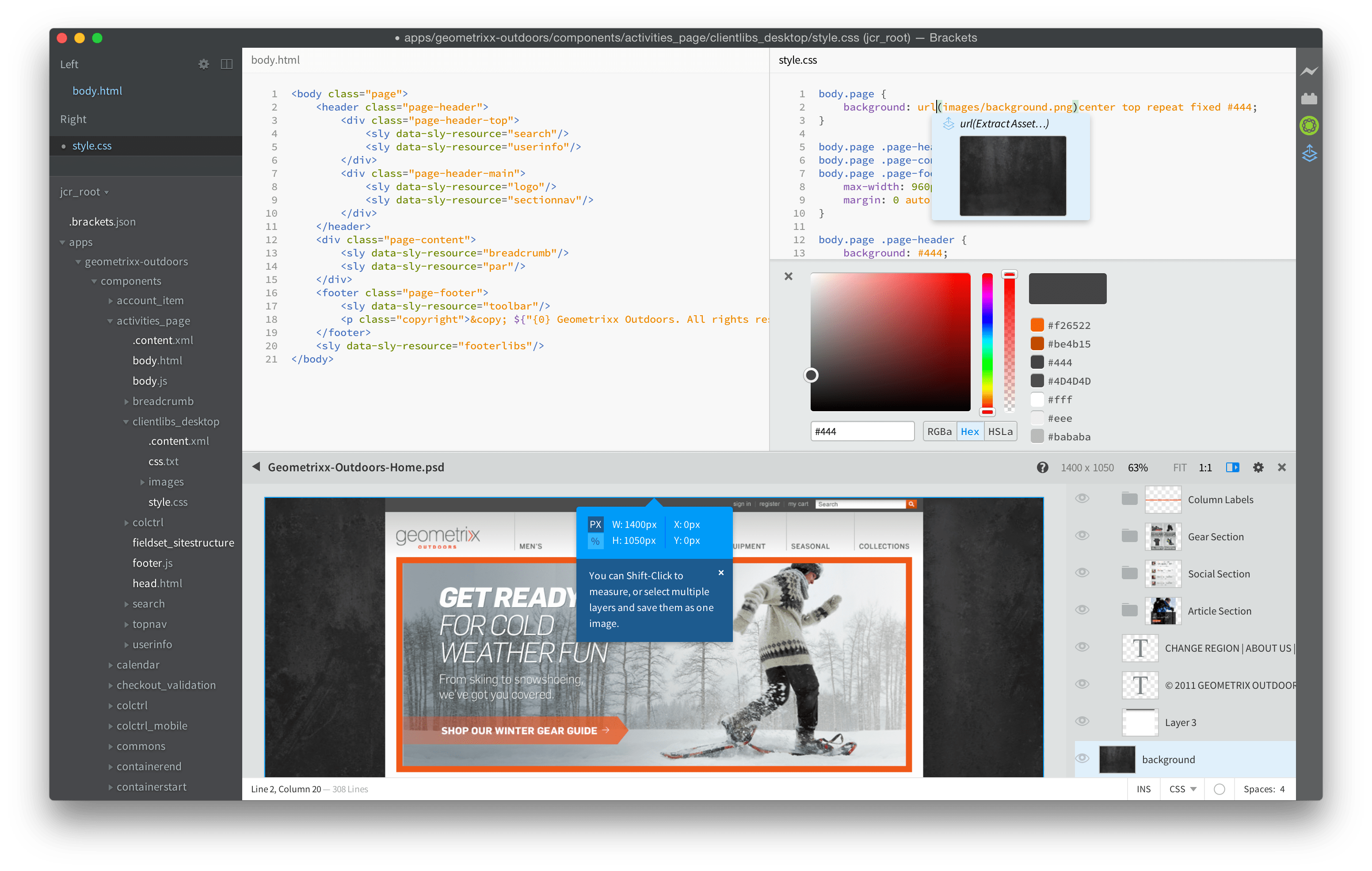 aembracketsextension/README.md at master · adobe/aembrackets