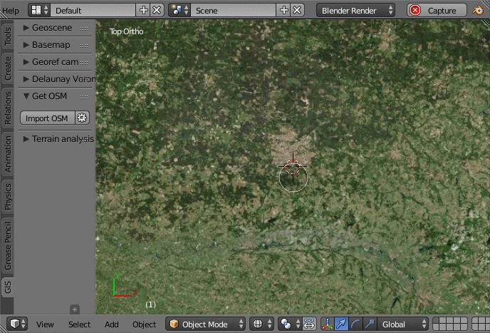 Tutorial Blendergis How To Drape Ortho Photos Onto A Dem Dsm Assetto Corsa Mods
