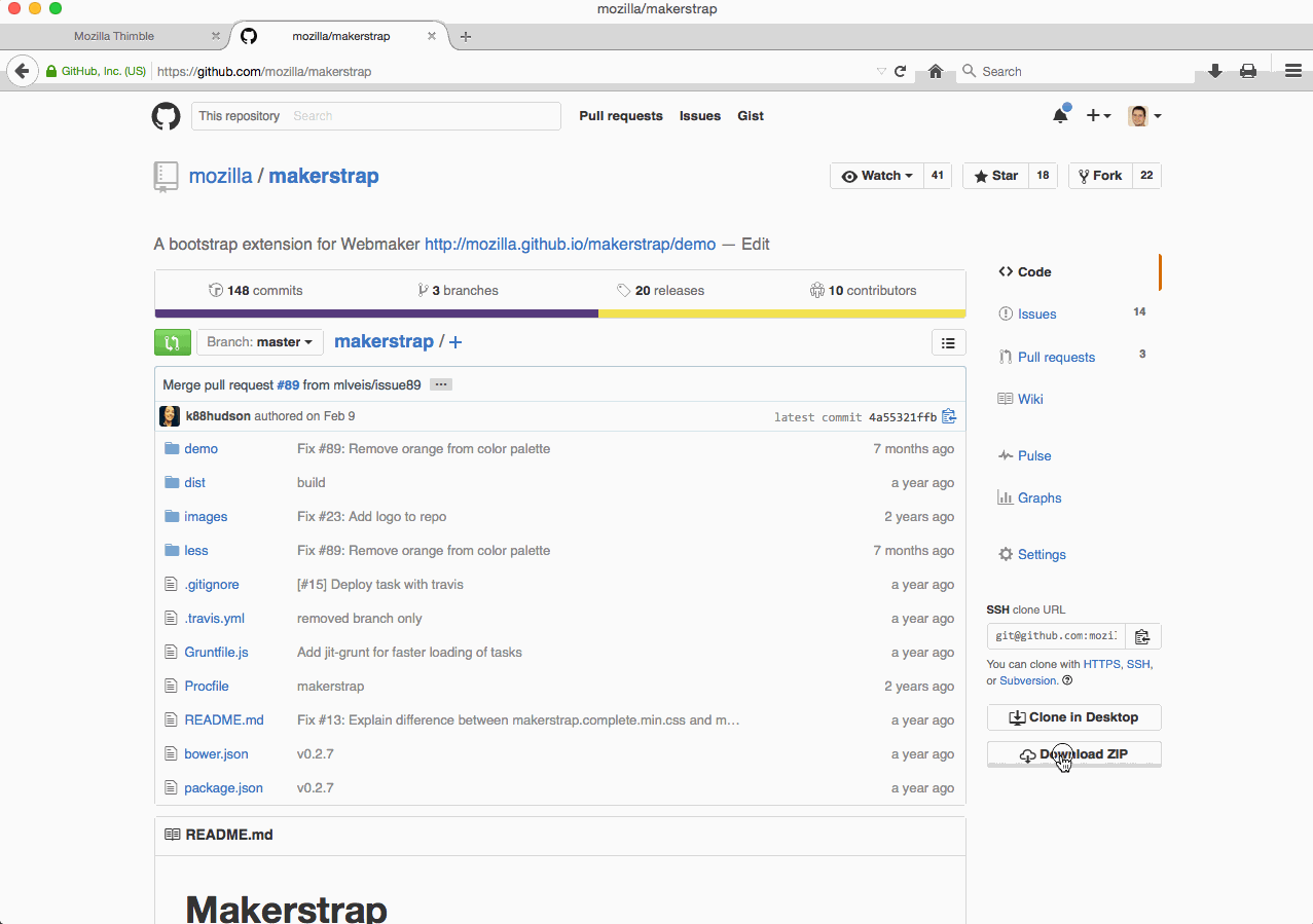 Using Thimble FAQ · Wiki · GitHub