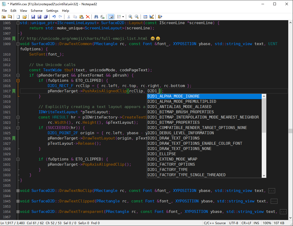 GitHub zufuliu/notepad2 Notepad2zufuliu is a lightweight Scintilla