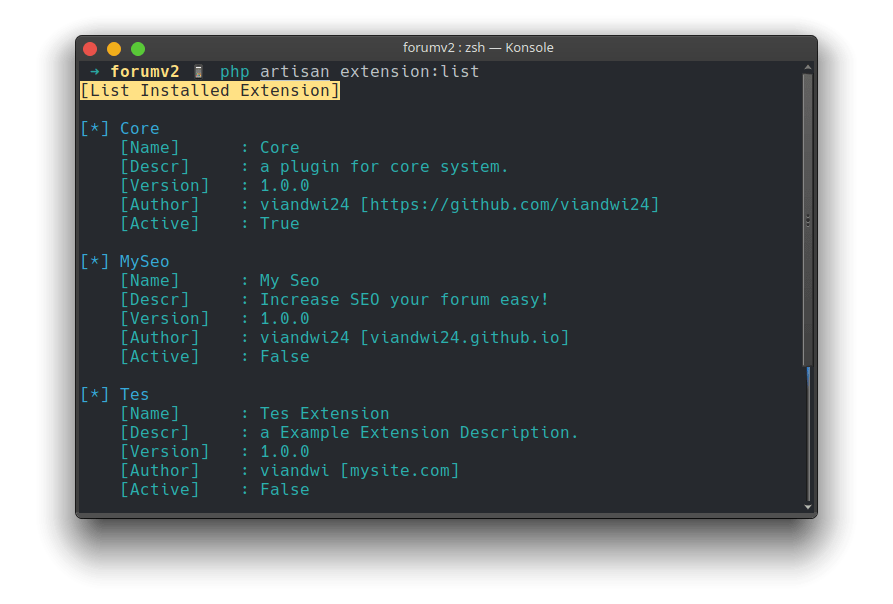GitHub winkelco/laravelextension Laravel Plugins System