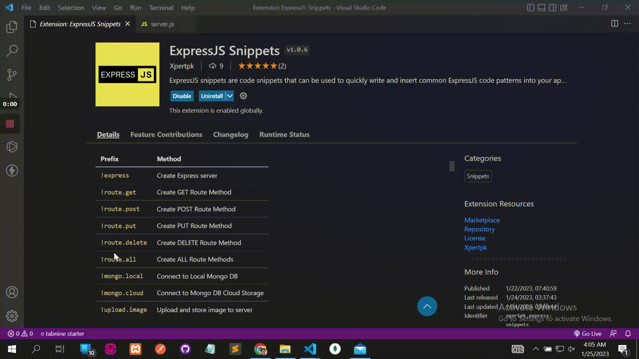 GitHub xpertpk/ExpressJSSnippets Expressjs Snippets