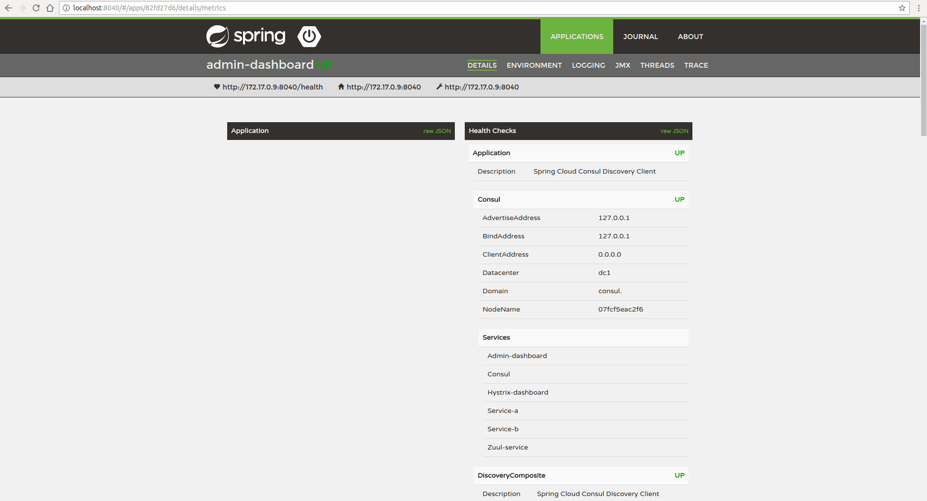 Spring Cloud Consul Example