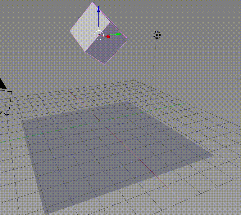 Blenderゲームエンジンで衝突判定 やってみる