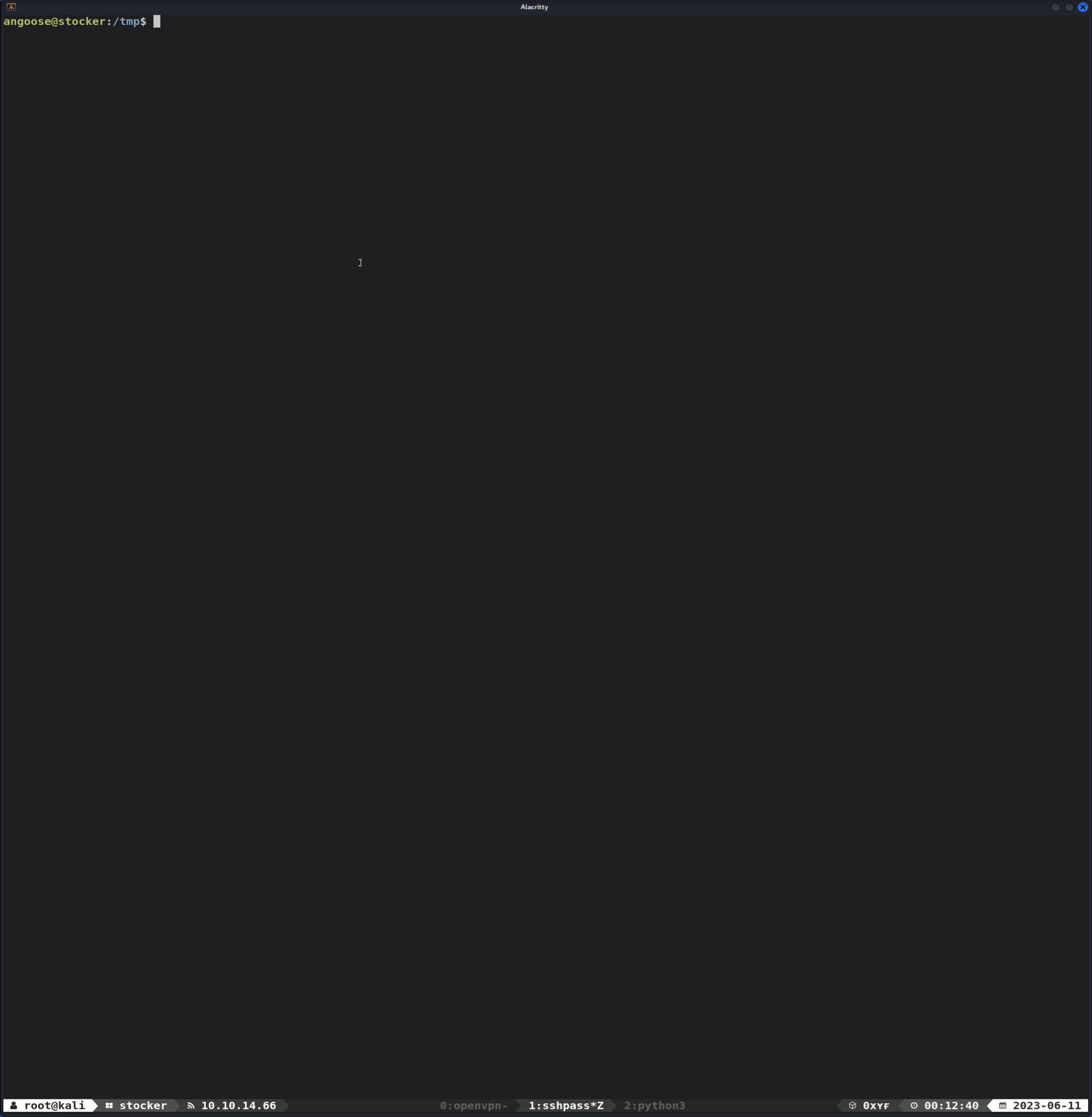 HackTheBox Stocker Yufong