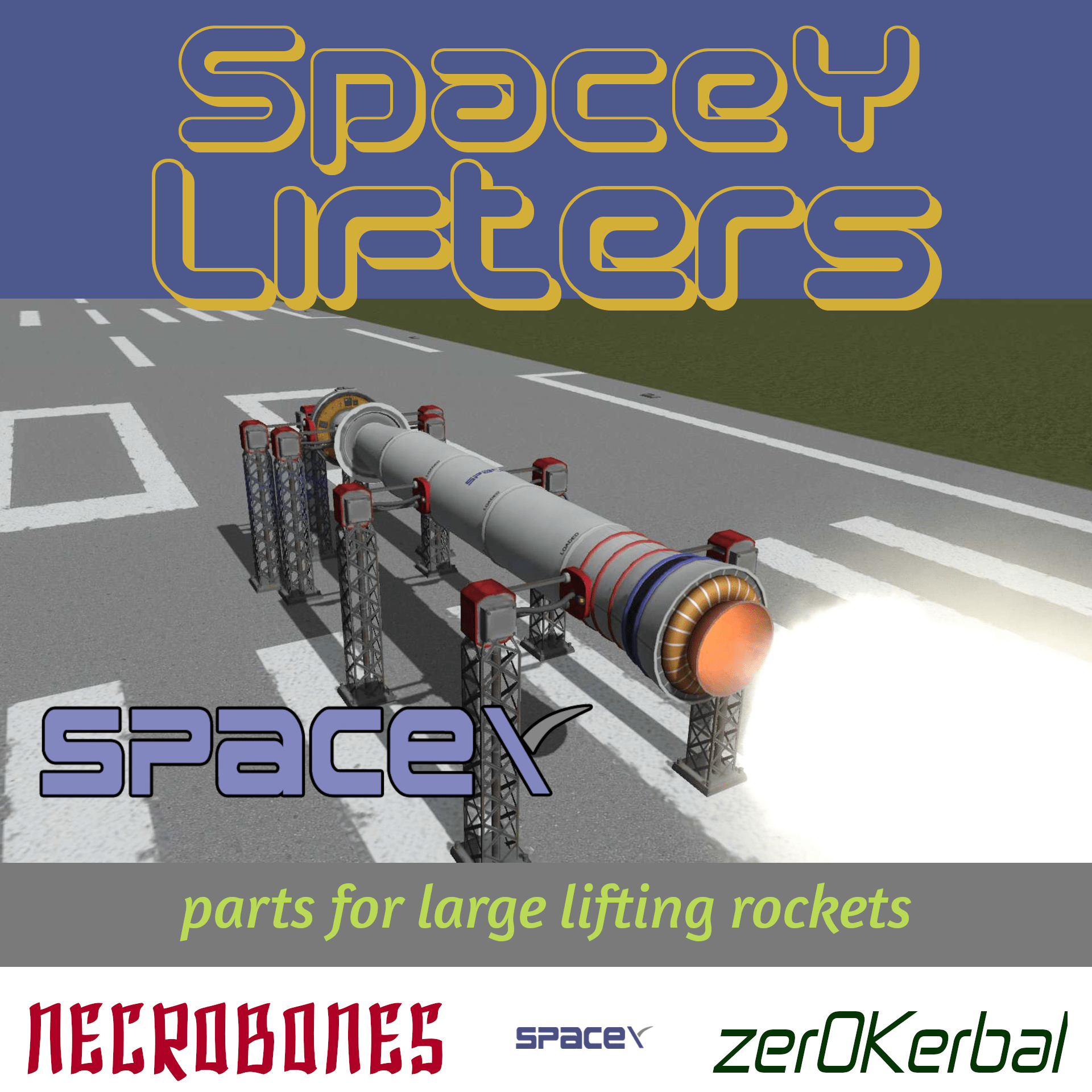 GitHub zer0Kerbal/SpaceYLifters Parts for large lifting rockets, 5m rocket parts and large