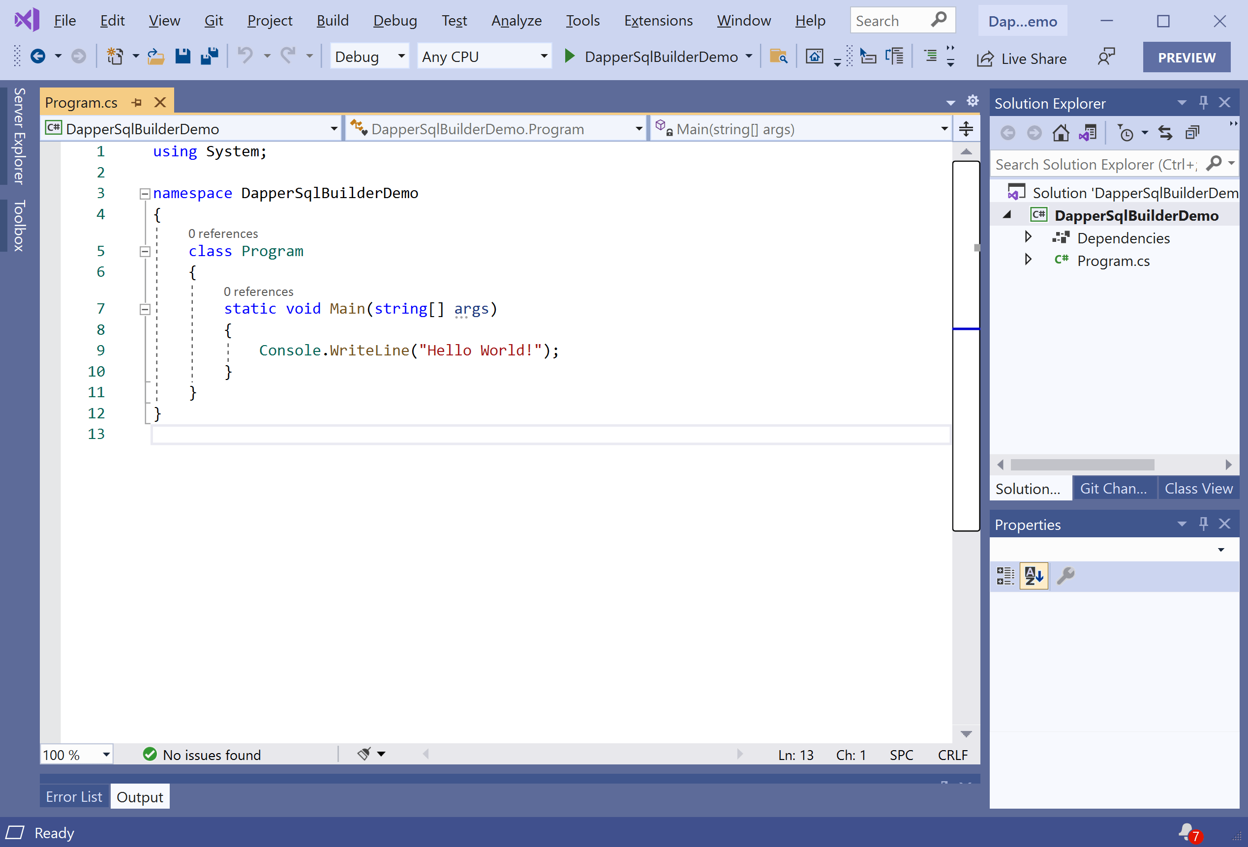 Dapper SqlBuilder Getting Started dappersqlbuilder Tutorial