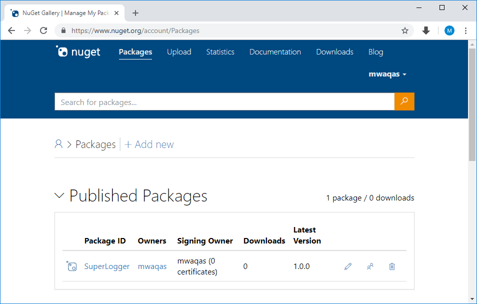 NuGet Create NuGet Package nuget Tutorial